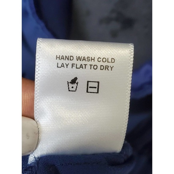 NSR Women's Blue 100% Polyester Halter Neck Sleeveless Long Maxi Dress Size XL - Picture 9 of 12